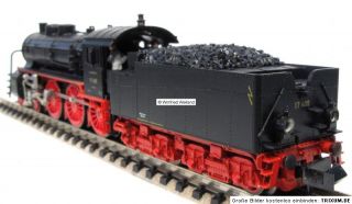 Das N Spur Modell einer Dampflok BR 17 409 der deutschen Reichsbahn