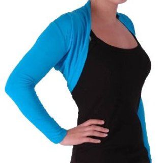 EyeCatchClothing   Delphi kurzärmlige Strickjacke Bolero One Size