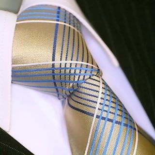 de LUXE KRAWATTE SEIDE Slips Corbata Cravatta Cravate 414 beige