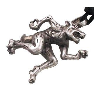 Werwolf Wolfsmensch Metall Anhänger Halskette