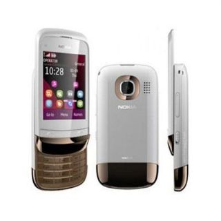 Nokia C2 02 Touch & Type weiß Handy Mobiltelefon Offen NEU