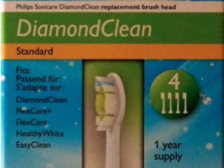 Bürsten Philips HX6064/05 Sonicare Diamond Clean Standard Flexcare