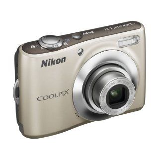 Nikon Coolpix L21 Digitalkamera 2,5 Zoll Kit silber Kamera