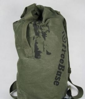 Hot New BACKPACK TRAVEL ARMY BAG CAMPING HIKING CAMO ARMY GREEN