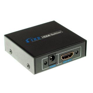 KanaaN HDMI Splitter Generation II/ HDMI Kabel Verteiler 1 zu 2 Y
