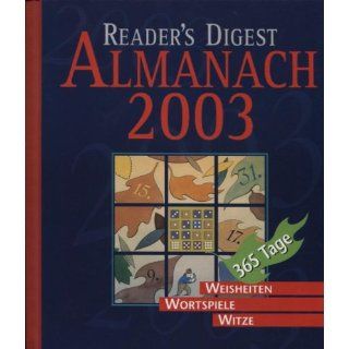 Reader s Digest Almanach 2003   365 Tage   Weisheiten   Wortspiele
