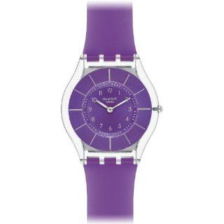 Swatch Damen Armbanduhr Purple Classiness SFK365 Uhren