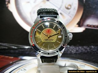 Seltene Armbanduhr „WOSTOK – KOMANDIRSKIE“ aus der UdSSR Zeit