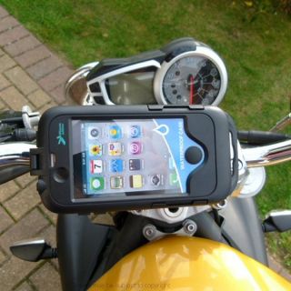 Waterproof Motorcycle DIN / Hella Powered M8 Mount with Tough Case for