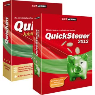 Lexware Quicken 2012 Jubiläums Edt.Quicksteuer 2012GDATA