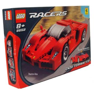 Lego® Racers 8652   Enzo Ferrari 447 Teile 8+ Maßstab 117  Neu