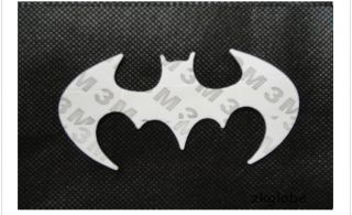 Batman Bat 3d Decal Emblem logo Badge Chrome Sticker Metal cartoon