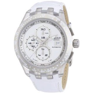 SWATCH CHRONO AUTOMATIC COLLECTION Right Track White SVGK406 Swatch