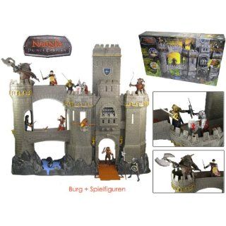 Narnia Burg Prince Caspian Spielset + 12 FIGUREN NEU 