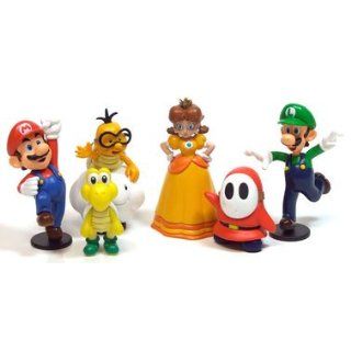 Super Mario Nintendo PVC Figuren 6er Set Serie 2 Spielzeug