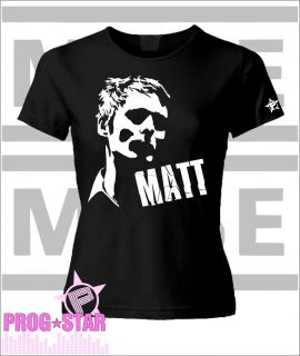 Muse T Shirt Matthew Bellamy Rock Resistance Fan Girlie