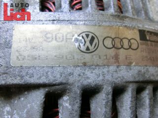 Audi A4 B5 BJ98 1,8L 92KW Lichtmaschine Generator 058903016