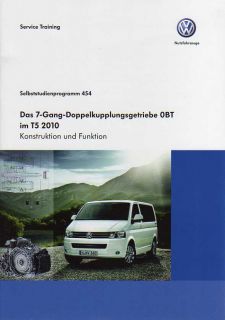 SSP 454 VW TRANSPORTER T5 Doppelkupplungsgetriebe 0BT