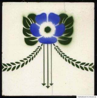 Jugendstil Fliesen   Art Nouveau tiles   carreau   tegel   azulejo