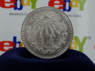Peso Silver Coin, Mexico Phrygian Series KM#455 stock# (19)