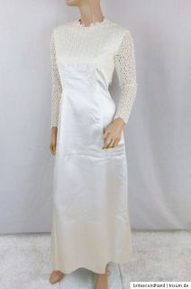 wNEU VINTAGE Brautkleid Hochzeitskleid 38 40 Maßgeschneidert