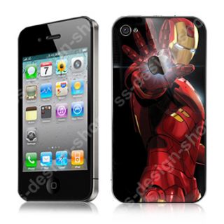 The Avengers Iron Man iPhone 4 / 4S Decal Sticker Skins Protector