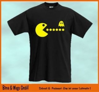 PACMAN Kult T Shirt Pac Man 80ger Gamer Shirt Atari 474