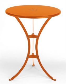 Scab Gartentisch Raffaello in Orange D 60 cm