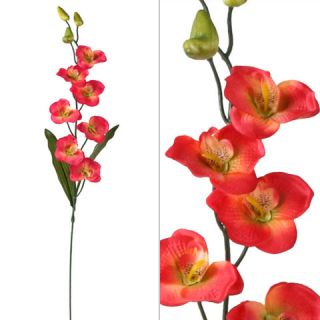 Kunstblumen hochwertiger Seidenblumen Blumen Deko Orchidee 69cm