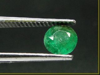 schöner natürlicher SMARAGD 0,44 Ct   Emerald Kolumbien facettiert