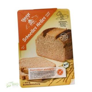475g Bio Brotbackmischung (11.56 EUR/Kg) schnelles Helles  glutenfrei