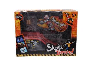 Finger Board Tech Skateboard boy toys with Stunt Ramp Deck and Tool
