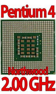 Intel Pentium 4 2,0GHz 512/400 Sockel 478 Northwood 2A GHz