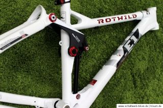 Rotwild E1 Rahmen weiß 2011 NEU incl. Riding Short *Sonderpreis