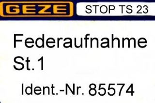 GEZE Federaufnahme STOP TS 23 GEZE ( 85574 )