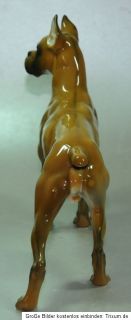 Rosenthal Boxer Hund Figur Porzellan Porzellanfigur