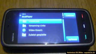 Nokia 5228 Schwarz (Ohne Simlock) Smartphone,Handy,Touchscreen mit
