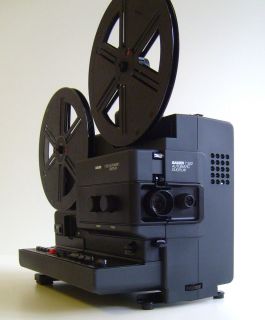Super8 Filmprojektor Bauer T502 Automatic Duoplay stufenlose Geschw