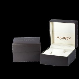 Haurex Italia Herren Uhr Quarzuhr Luxus NEU UVP 520€