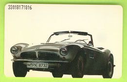 Telefonkarte Auto Oldtimer BMW 507, Bj. 1957, sehr gut erhalten