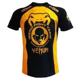 Venum T Shirt Wand Training Wanderlei Silva Dry Fit schwarz S/M/L/XL