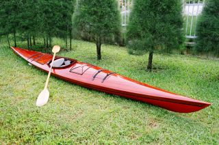 Holzkanu Kanu Kajak Kayak Holz Handarbeit 518CM