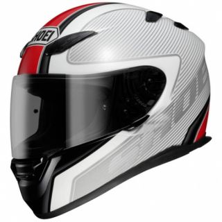 Shoei XR 1100 Motorrad Integral Helm Transmission weiss Schwarz rot Gr