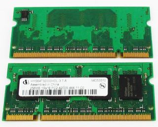 DDR2   256MB   PC2 4200   533   CL4   HYS64T320000HDL 3.7A