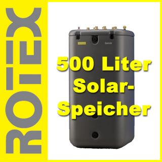 ROTEX Warmwasser Speicher SCS 538/16/0 500 Liter Solarspeicher