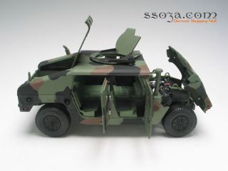 Exoto 1/18 AM Humvee Military Command Battle Camouflage TDT01801