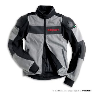 In a unique blend of leather and fabric, the Motard Summer Jacket