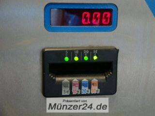 Der WGS 400 von GeWeTe ist ein kompakter Geldwechselautomat. Es ist