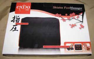 Shiatsu Fußmassage Kissen Fußmassagegerät Exido 231 012