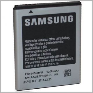Original Akku Samsung Galaxy 551 EB494353VU Handy Ersatz Accu Batterie